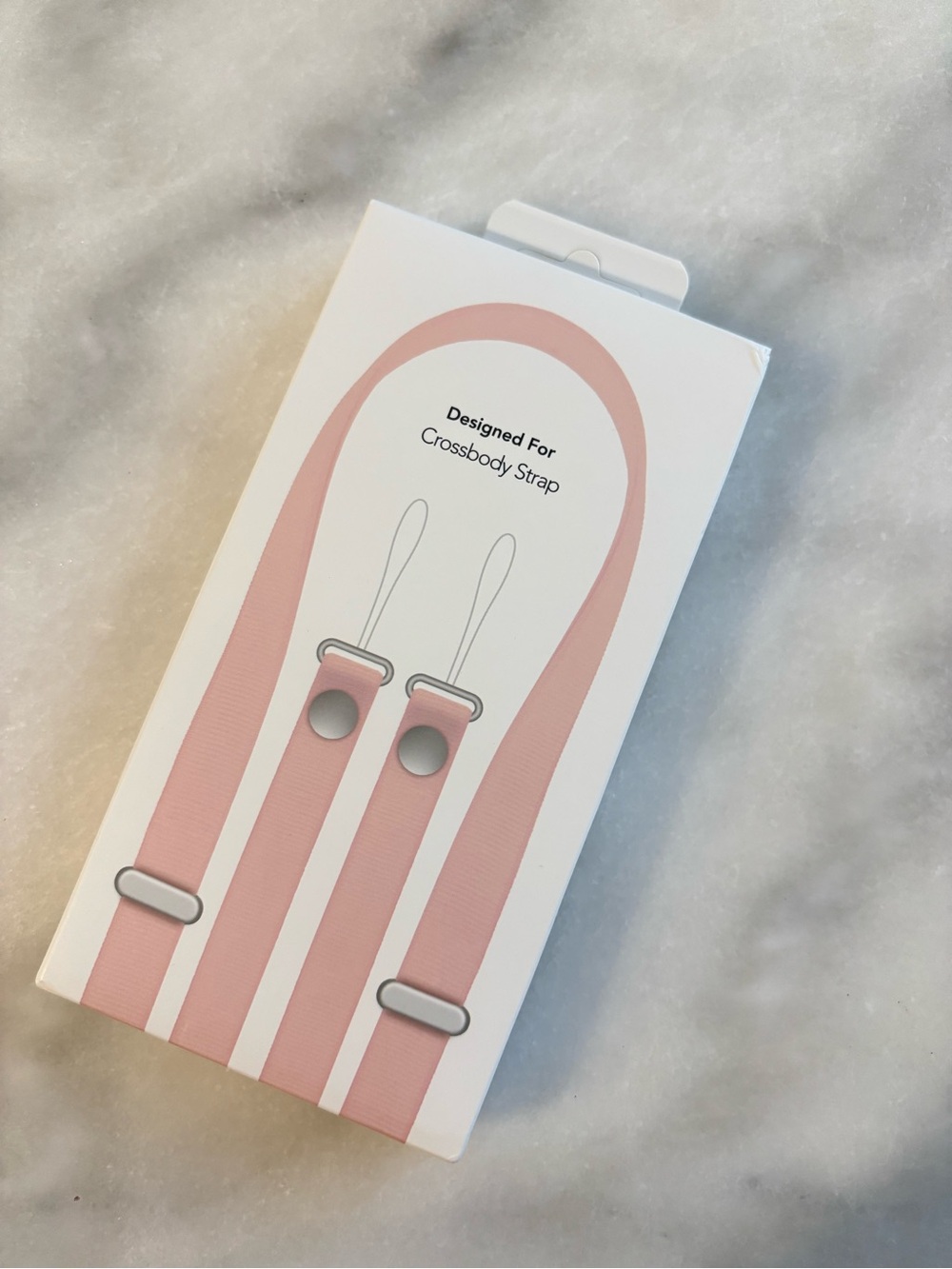 iPhone Pink Crossbody Strap for Phones - Compatible Accessory